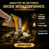 Analizador XRF Portátil Niton XL2, Espectrómetro de Minerales, Probador de Composición Mineral para Análisis en el Campo Minero