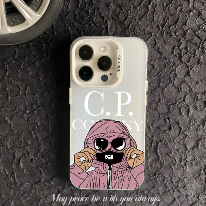 Coque CP Company Case Design personnalisé antichoc pour iPhone 16 15 14 — free download