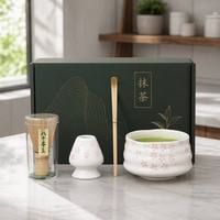 Fouet à Matcha en Bambou Personnalisé en Gros, 80, 100, 120 Dents, Kit de Fouet à Matcha, Cuillère en Bambou, Outils à Thé