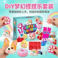 Nouveau Kit de Fabrication DIY pour Jouets Squishy en Forme de Raviolis – Vente en Gros, Article Phare : Ensemble de Jouets à Presser