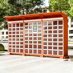 <span class=keywords><strong>Casier</strong></span> intelligent en acier avec chauffage et désinfection à température constante, armoire de stockage et de livraison en libre-service pour plats à emporter - Product Image 2