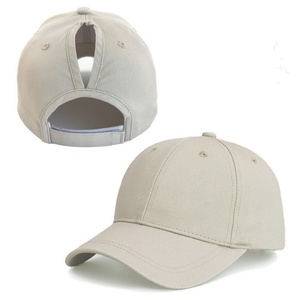 หมวกทรงหางม้าสูงแบบกำหนดเองสำหรับผู้หญิง หมวกทรงปากเป็ด ป้องกันแสงแดด สามารถโชว์หางม้าได้ หมวกเบสบอล - Product Image 1