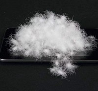 RDS Norme européenne duvet de canard blanc naturel entièrement lavé et duvet d'oie blanche 600/700/800/1000 Puissance de remplissage de haute qualité