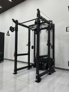 Cage de musculation / rack de musculation Titanium 2025 amélioré, entraîneur fonctionnel, acier de calibre 11, rapport de poulie 1:1 / 2:1 pour les exercices des bras et de la poitrine - Product Image 2
