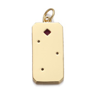 Pendentif Zircon Guitare Planète Rose Hypoallergénique Personnalisable Chic et Élégant, Ne Se Décolore Pas, Fait Main, Accessoires de Bijoux DIY