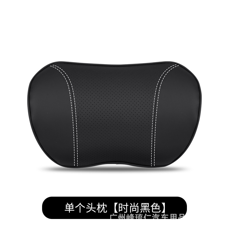 Poggiatesta-fashion nero-singolo