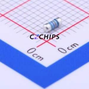 Résistance de détection de courant / shunt MELF-MFR02041/4WS823ohmFT50, résistance MELF-0204, 823 ohms, 1 %, 200 V, 250 mW - Product Image 1