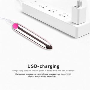 Vibrador Estimulador Vaginal con 10 Velocidades para Viajes, Recargable, Impermeable, Vibrador de Punto G para Adultos, Juguetes Sexuales para Mujer - Product Image 5