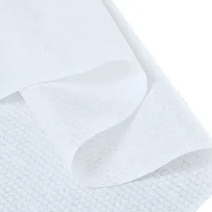 Factory Direct Spunlace Nonwoven Non-Woven Fabric Polyester Viscose Plain Spunlace Nonwovens