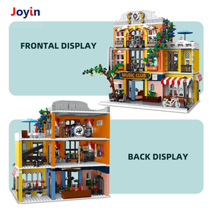 Club de musique 1683 pièces Blocs de construction jouets avec lumières pour enfants Scène musicale interactive Amusant - Product Image 3