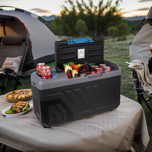 Réfrigérateur DC & AC Mini réfrigérateur alimenté par batterie avec compresseur pour voyage Camping pique-niques activités de plein air - Product Image 5