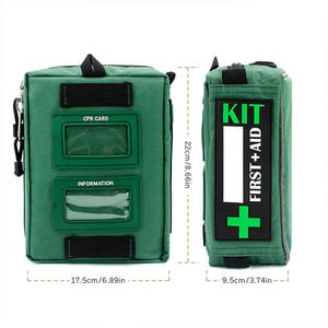 Botiquín de Primeros Auxilios Portátil de Gran Capacidad, Duradero, de Poliéster / Bolsa de Rescate Médico de Emergencia - Para el Trabajo, el Hogar, Actividades al Aire Libre, Viajes en Auto, Senderismo - Product Image 2