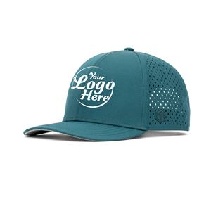 Gorra de béisbol de rendimiento de alta calidad Diseño de parche de PVC personalizado Gorras de béisbol de poliéster 100% - Product Image 4