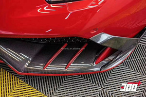 Nouveau kit carrosserie en fibre de carbone de haute qualité pour Hurricane LP610/LP580, style MSY amélioré, avec lèvre avant, diffuseur et aileron latéral - Product Image 5
