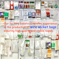 Sacs d'emballage pour pain en plastique durable avec soufflet inférieur, logo personnalisé, LDPE, thermoscellables, imprimés en héliogravure, transparents