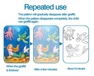 ราคาถูกภาพวาดน้ําเมจิกเด็กหนังสือวาดภาพ Doodle ของเล่นวาดระบายสีหนังสือน้ําเมจิกการเรียนรู้ของเล่นของขวัญ - Product Image 4