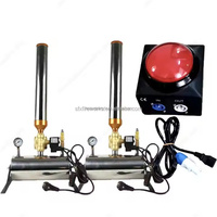 Machine à effet de scène de canon de confettis en papier coloré pour les mariages et le sexe révèlent des décorations de fête de douches de bébé