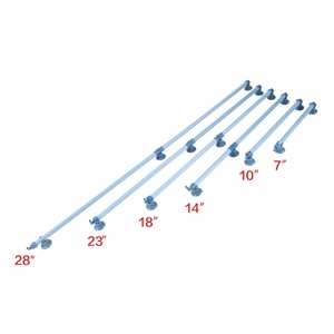7인치/10인치/14인치/18인치/23인치/28인치 수족관 에어 스톤 버블 월 튜브 산소 디퓨저 바 장식 액세서리 (어항용) - Product Image 1