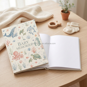 Albums photo personnalisés pour bébés avec pages autocollantes double face pour les marques de nurserie <span class=keywords><strong>et</strong></span> les acheteurs <span class=keywords><strong>en</strong></span> gros dans le monde entier - Product Image 1