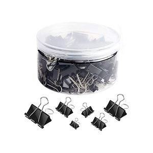 Clips de reliure métalliques colorés personnalisés en gros, taille sur mesure, logo client pour fournitures de bureau et scolaires, documents - Product Image 3
