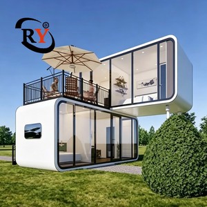 Cabane modulaire robuste résistante à la neige pour l'observation de la faune et de la flore en forêt, <span class=keywords><strong>chalet</strong></span> privé pour l'observation de la nature - Product Image 4