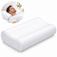 Oreiller de luxe en mousse à mémoire de forme avec soutien cervical ergonomique pour soulager les douleurs cervicales et favoriser un sommeil confortable