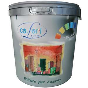 CO.LORI SRL Peinture acrylique quartz à base neutre 4 litres - Product Image 1