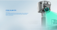 Meilleure offre Hi-target V700s Slam RTK Laser Lidar Scanner laser 3D Module RTK IP64 -45~75 Inclut un support pour la topographie et la cartographie