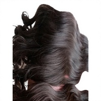 Rambut Asli India Pirang SV3 Berkualitas Terjamin, Wig Lace Front Jahitan Mesin Double Weft, Ujung Tebal, Semua Warna, Bebas Bahan Kimia, 100 gram