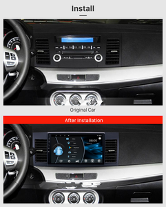 Bosstar เครื่องเล่นมัลติมีเดียในรถยนต์,แอนดรอยด์10.0เครื่องเล่นวิทยุเสียงสเตอริโอสำหรับ Mitsubishi Lancer EX 2010-2016ระบบนำทาง Gps Dvd ในรถยนต์ - Product Image 2