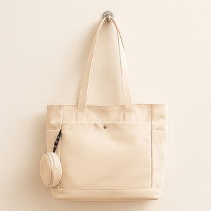 Wholesale <b>Canvas</b> Messenger <b>Bag</b> Custom Logo Printing Shoulder Tote <b>Bag</b> for Business Corporate Gift Promotional - Product Image 6