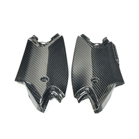 Panneaux latéraux de réservoir de carburant pour moto en fibre de carbone sèche pré-imprégnée à 100 % AKOSO pour Yamaha R9 2025-2027+