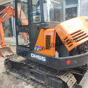 Miniexcavadora Doosan DH55 de Segunda Mano, 5 Toneladas, Original de Corea, con Motor, Caja de Cambios, Bomba y Motor Probados, e Inspección en Video - Product Image 3