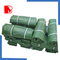 Bâche en PVC pour usage agricole et industriel, imperméable, enduite de PVC, unie et renforcée