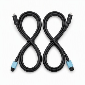 Câble optique actif <span class=keywords><strong>Thunderbolt</strong></span> <span class=keywords><strong>3</strong></span> (AOC) 40 Gbps, 5 m, 10 m, 15 m, 25 m, 50 m, câble en fibre MTP, câble de données TB2 20 m - Product Image 3