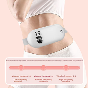Almohadilla térmica para cólicos menstruales, dispositivo inalámbrico para aliviar el dolor menstrual, almohadilla térmica menstrual, cinturón calefactor para <span class=keywords><strong>la</strong></span> cintura, masajeador abdominal. - Product Image 2