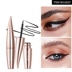 GIGIROSE Nouvelle Sortie Transfrontalière Crayon <span class=keywords><strong>Eyeliner</strong></span> <span class=keywords><strong>Noir</strong></span> Épais à Pointe Fine en Forme de A pour un Effet Magique Tridimensionnel - Product Image 3