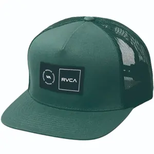 קיאנגזון שטר מעוקל מראש 5 פאנל רקמה מותאמת אישית כובע משאית זמש כובע בייסבול מסגרת רשת