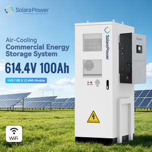 ระบบจัดเก็บพลังงานเชิงพาณิชย์ SolaraPower แบบระบายความร้อนด้วยอากาศ แบตเตอรี่ LiFePO4 614.4V 100Ah รุ่น HV51100 โมดูล 60kwh - Product Image 1