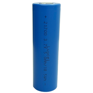 Batería Recargable de Iones de Litio 21700 3.7V 5000mAh 18.5Wh, Celda de Iones de Litio INR21700 con Polo Positivo en Forma de Botón - Product Image 3