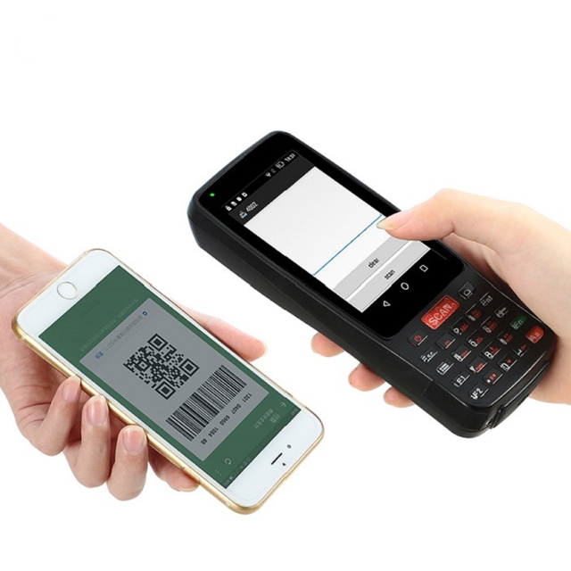 IP65 Waterproof Large Screen Handheld RFID Readers 1D 2D Barcodes Scanner Android PDAs Terminal Portable Hand PDAs