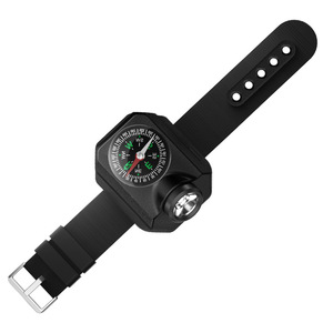 Lampe de poignet d'extérieur avec boussole, lampe de montre LED, lampe torche rechargeable pour la randonnée, le camping, la conduite nocturne, l'exploration des grottes - Product Image 5