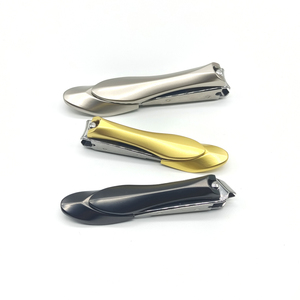 Ciseaux à cuticules droits en acier inoxydable argenté, coupe-ongles aiguisés, outil de manucure avec emballage personnalisé - Product Image 1