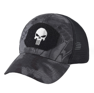 Gorra de béisbol de malla de 5 paneles personalizada BH04, gorra trucker de algodón con cierre a presión, logotipo bordado, fabricante OEM, accesorio para botas de senderismo al por mayor - Product Image 4
