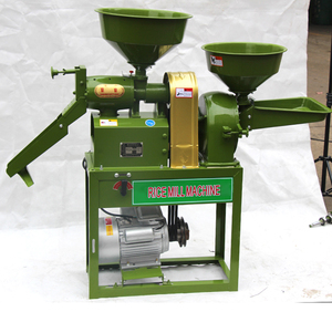 Pequeño molino de arroz multifunción combinado con máquina trituradora Máquina integrada Uso popular en el hogar y la granja con motor de gasolina - Product Image 2
