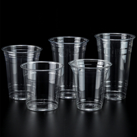 Automatische plastic bekermachine voor PP PS PET transparante drankbekers en deksels, hogesnelheids thermoformmachine