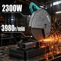 Scie à métaux industrielle BYT-CT355-2 de haute qualité 2300W, 355mm, pour couper les tubes en acier et le bois, scie à métaux électrique portable