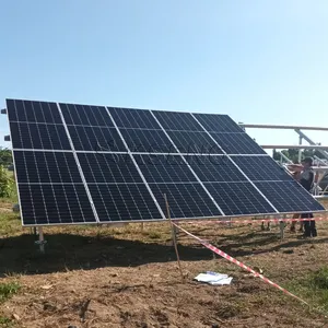 Sistema de montaje en tierra fotovoltaico de soportes solares de tierra de montaje en Tierra solar de alta calidad para paneles solares