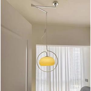 Lustre en verre de style Bauhaus rétro moderne, unique, d'inspiration vintage, d'architectes hollandais, pour salle à manger, salon, lampe de chevet élégante - Product Image 5