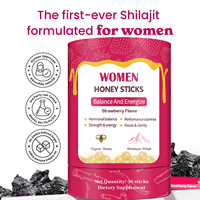 Bâtonnets de Miel de Shilajit Quotidien pour Femmes | Soutien Minéral Naturel Bâtonnets de Miel de Shilajit Emballés sur Mesure | Service de Marque Blanche